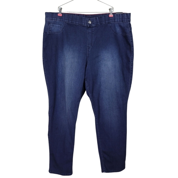 Lane Bryant The Jegging Jeans Size 28 47X30 Fits LIke Legging Extra Stretch New - Picture 1 of 12
